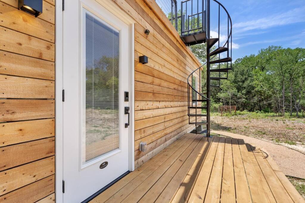 The Lonely Bull Luxury Container Home On 5 Acres Weatherford Exteriör bild